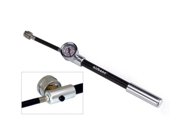 Pompa a forcella Airbone Zt-802 293mm nera 300psi 20 bar